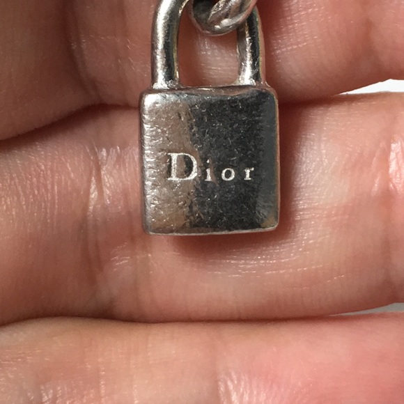 🖤RARE💕DIOR SILVER VTG CUFF - Picture 3 of 12